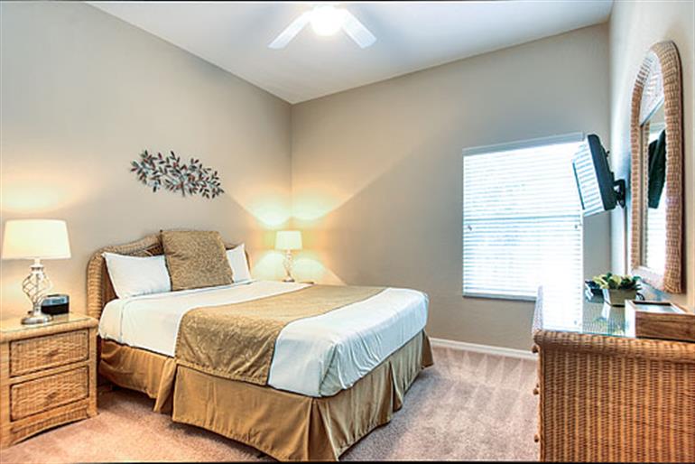 Bedroom in Abacos Apartments, Bahama Bay in Orlando - Florida