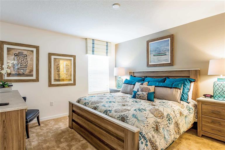 Bedroom in Villa Albatross, Disney Area and Kissimmee