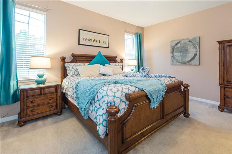 Bedroom in Villa Butterfly, Disney Area and Kissimmee, Orlando - Florida
