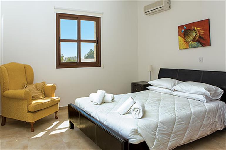 Bedroom in Villa Evanthia, Coral Bay