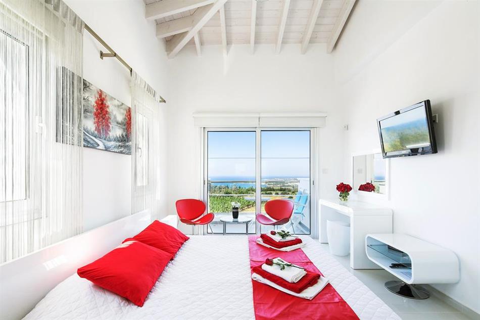 Bedroom in Villa Kissonerga, Cyprus