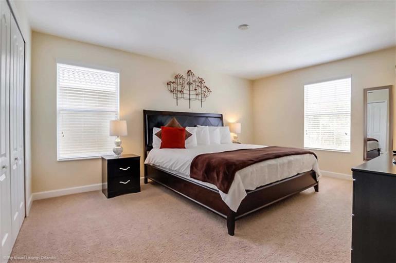 Bedroom in Villa Warhol, Paradise Palms, Orlando - Florida