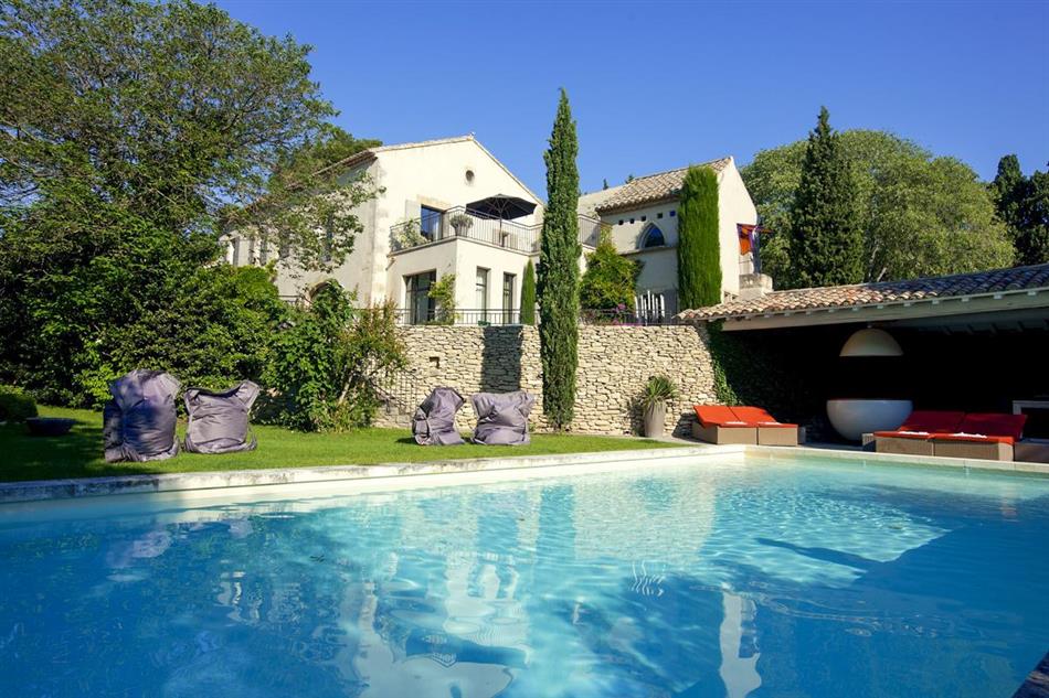 Garden at Le Mas de l'Artiste, France