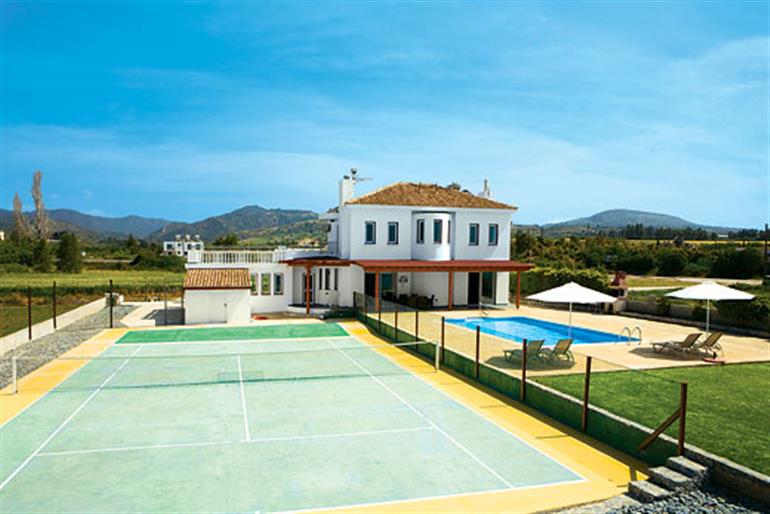Garden at Thalassa Villa, Argaka