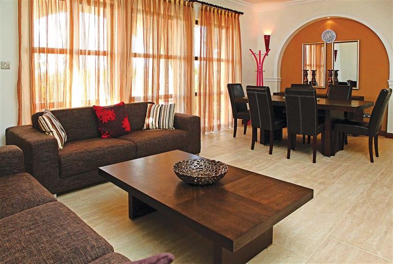 Living room in Apartment Apollo Heights AHH03, Aphrodite Hills