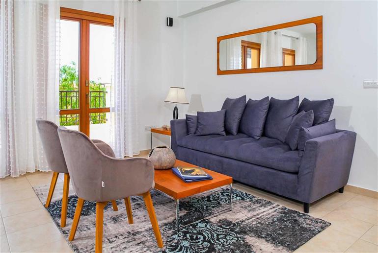 Living room in Apartment Theseus Village AA12, Aphrodite Hills