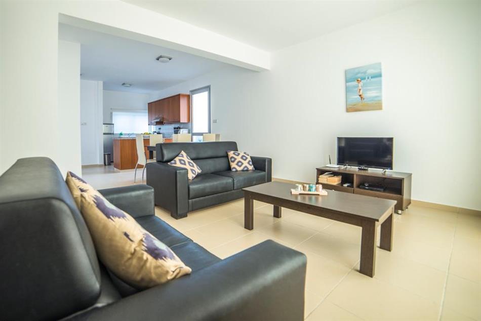 Living room in Coral Bay Villa 2, Cyprus