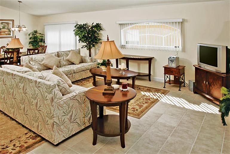 Living room in Disney Area Executive Villas ASV3PP, Disney Area and Kissimmee Orlando - Florida