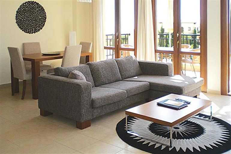 Living room in Theseus Village BB12, Aphrodite Hills