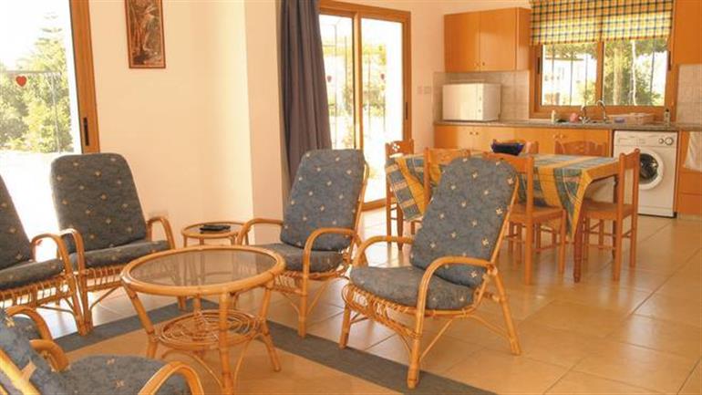 Living room in Villa Athina, Latchi