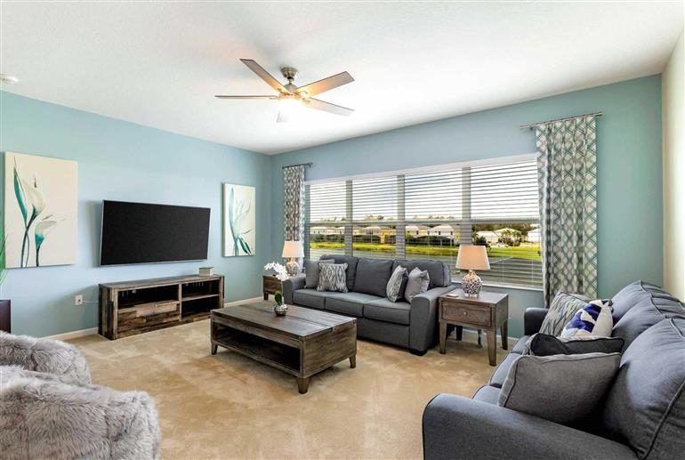 Living room in Villa Ballo Drive, Disney Area and Kissimmee