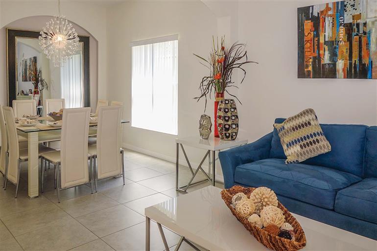 Living room in Villa Balmoral Drive, Westhaven