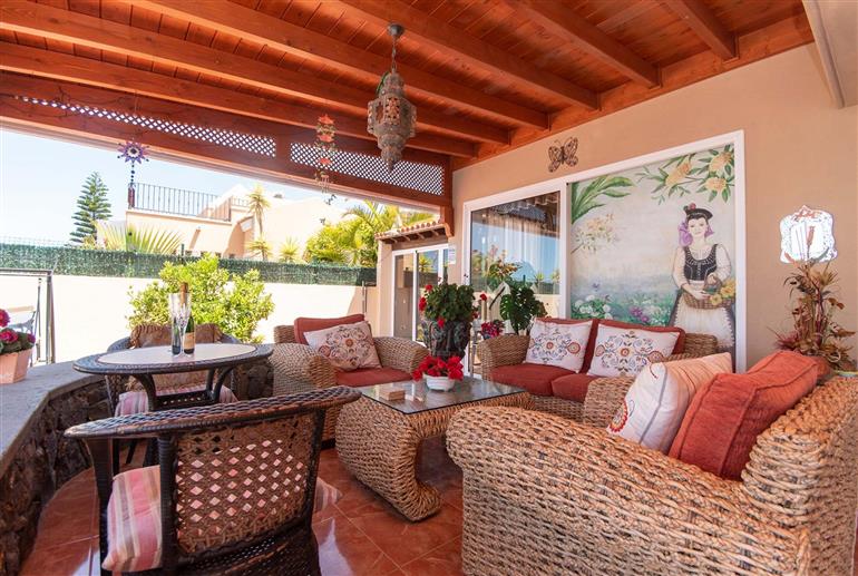Living room in Villa Connie, Costa Adeje