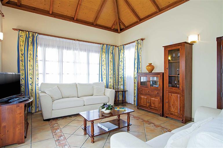 Living room in Villa Elena Mar, Corralejo, Fuerteventura