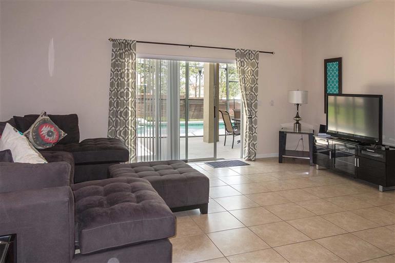 Living room in Villa Henley, Westhaven