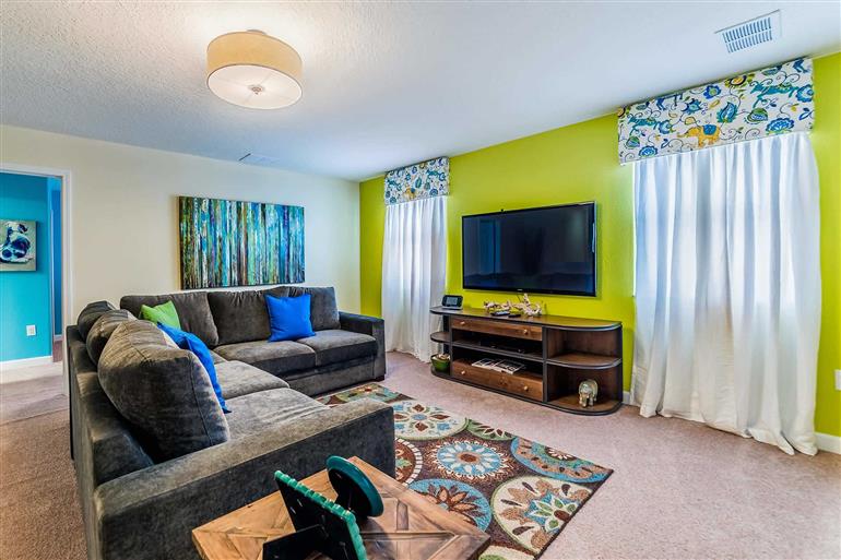 Living room in Villa Moon Valley, Champions Gate, Orlando - Florida