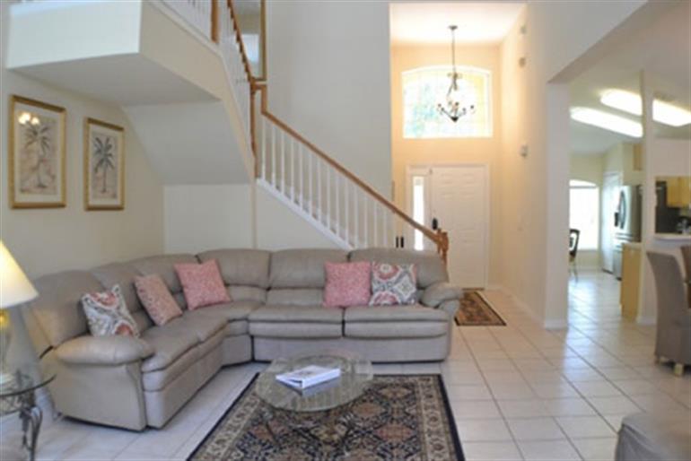 Living room in Villa Myrtle, Highlands Reserve