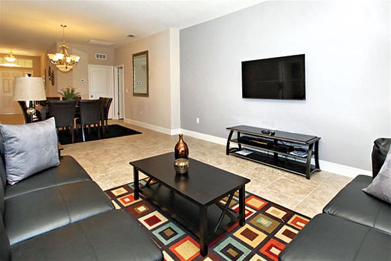 Living room in Villa Oakbourne Executive Plus, Solterra Resort Disney Area and Kissimmee