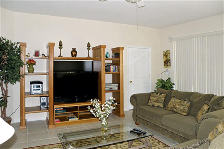 Living room in Wade Hampton Executive, Highlands Reserve Orlando - Florida