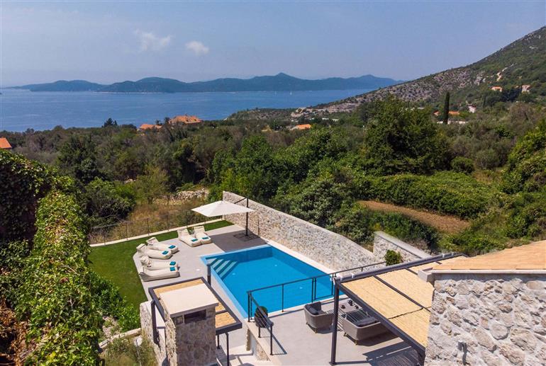 Setting of Villa Island View, Dubrovnik