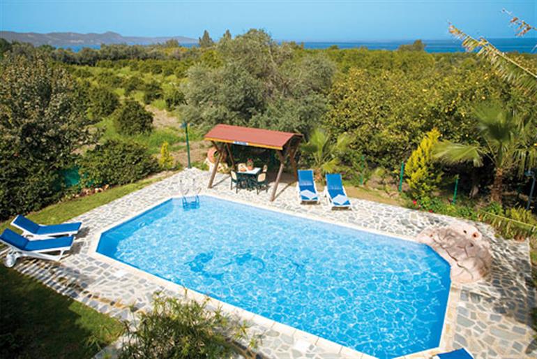 Swimming pool at Antonis, Argaka