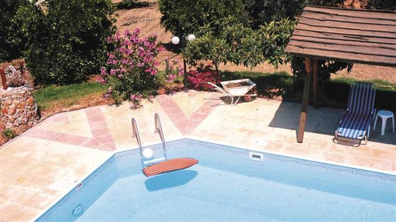 Swimming pool at Charoulla Villas, Polis