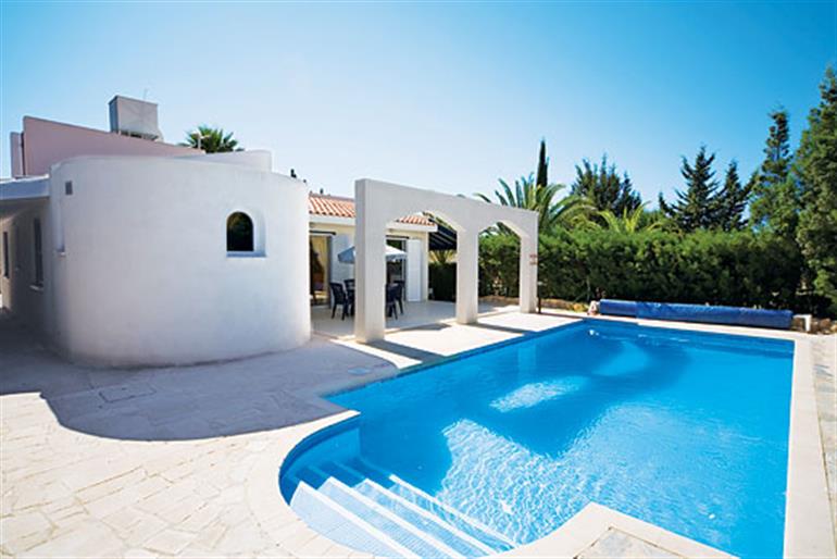 Swimming pool at Coral Palms, Coral Bay