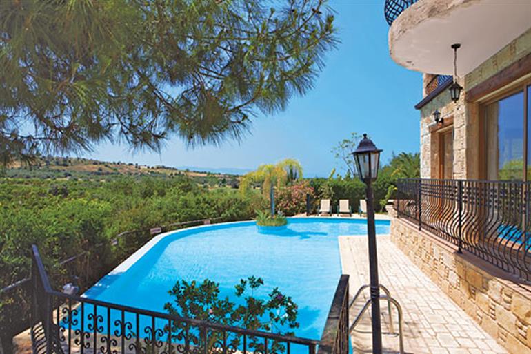 Swimming pool at Sweet Memories, Argaka