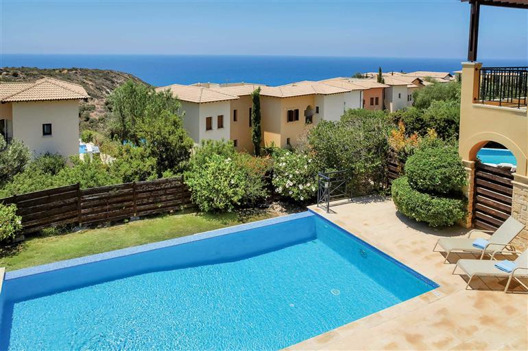 Swimming pool at Theseus Village TB01, Aphrodite Hills