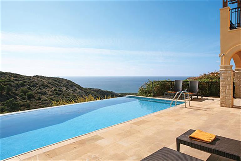 Swimming pool at Theseus Village TD01, Aphrodite Hills