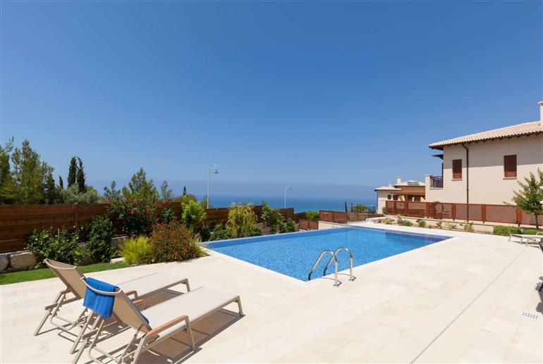 Swimming pool at Villa Aeneas Grand GV05, Aphrodite Hills