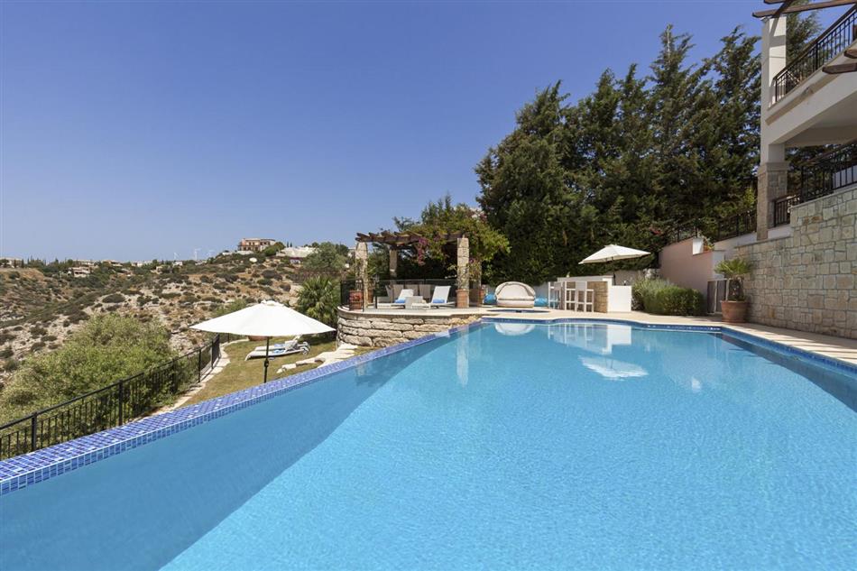 Swimming pool at Villa Cassia, Cyprus