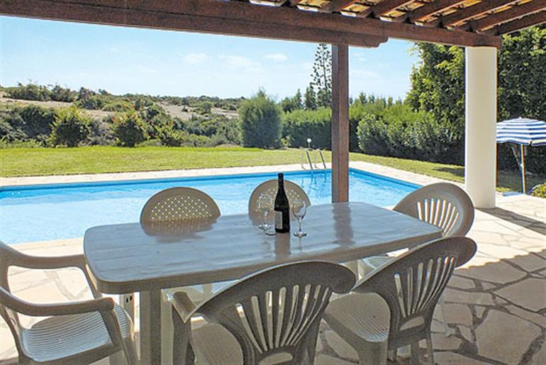 Swimming pool at Villa Christiana, Coral Bay