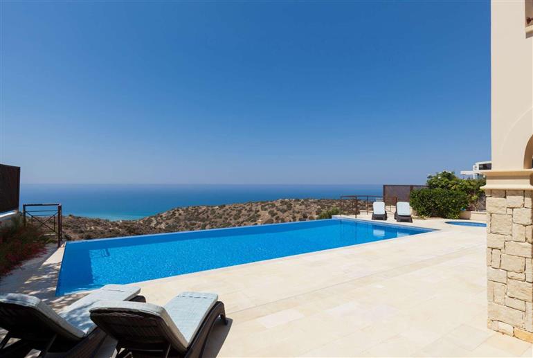 Swimming pool at Villa Cytherea, Aphrodite Hills, Cyprus