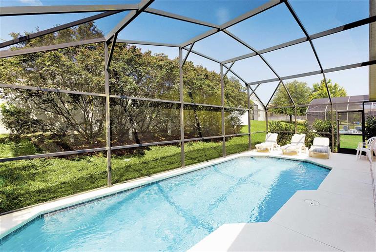 Swimming pool at Villa Disney Area 5, Disney Area and Kissimmee