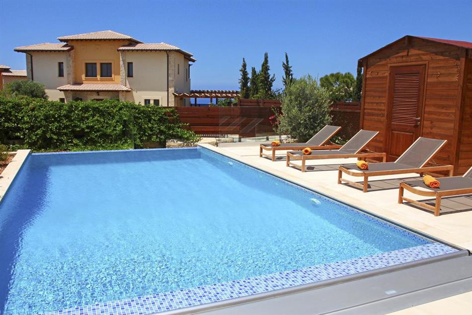 Swimming pool at Villa Elodie, Cyprus
