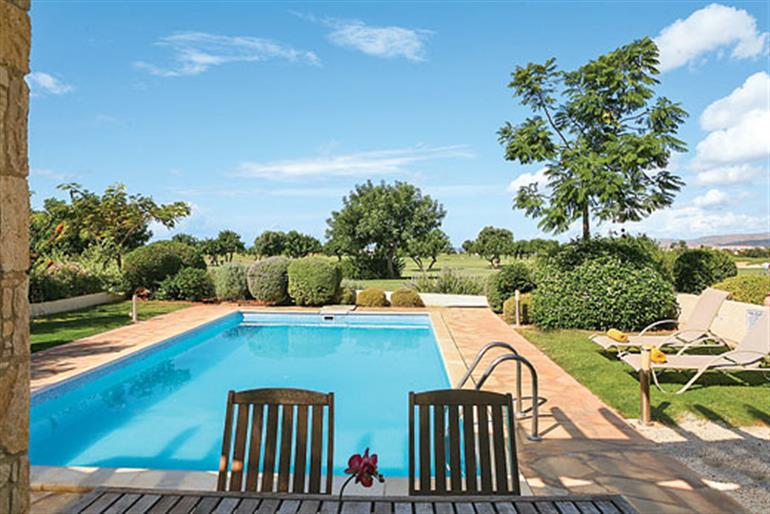 Swimming pool at Villa Hestiades Green Junior 32, Aphrodite Hills