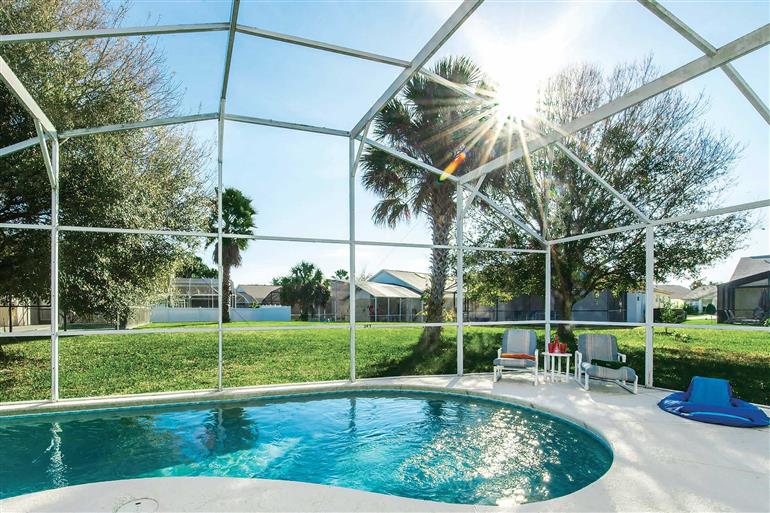 Swimming pool at Villa Honey Pot, Disney Area and Kissimmee