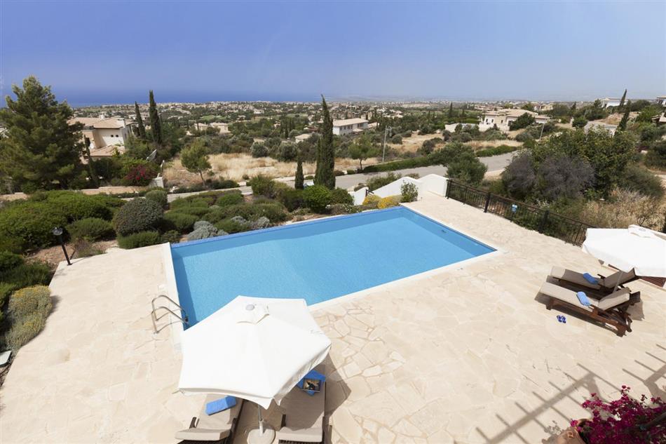 Swimming pool at Villa Ilene, Cyprus