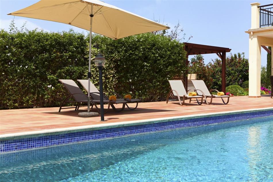 Swimming pool at Villa Nyssa, Cyprus