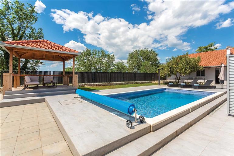 Swimming pool at Villa Sarina, Split