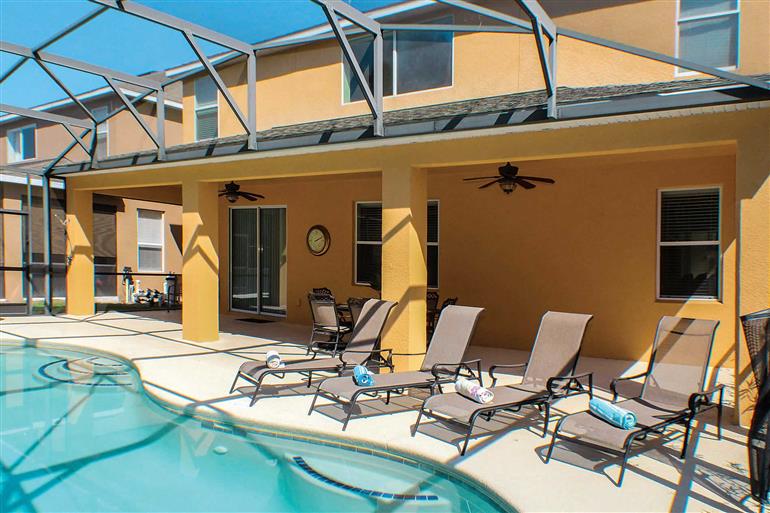 Swimming pool at Villa Watersong Dream, Disney Area and Kissimmee