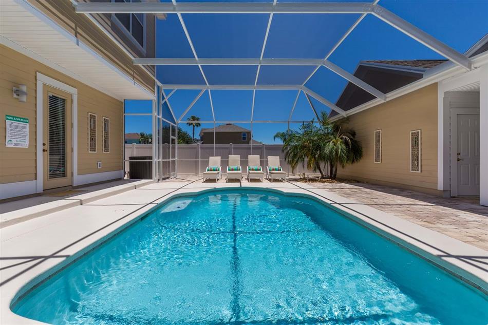 Enjoy the swimming pool at