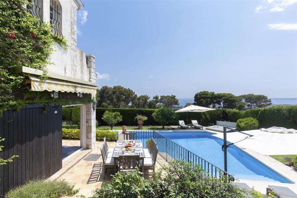 Enjoy the swimming pool at Villa Antipolis in Cannes, France